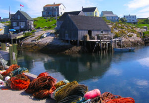 Old Village at Peggy's Cove NS